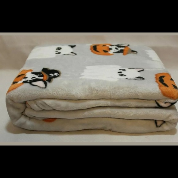 Goblinville Plush Halloween Blanket 60 x 70” NWT - Picture 2 of 5
